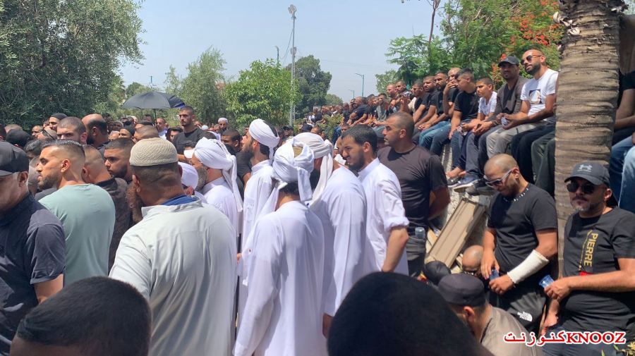 بأجواء حزينة اللد تشييع جثمان الشاب محمد محمود الفار 